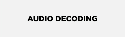 AUDIO-DECODING